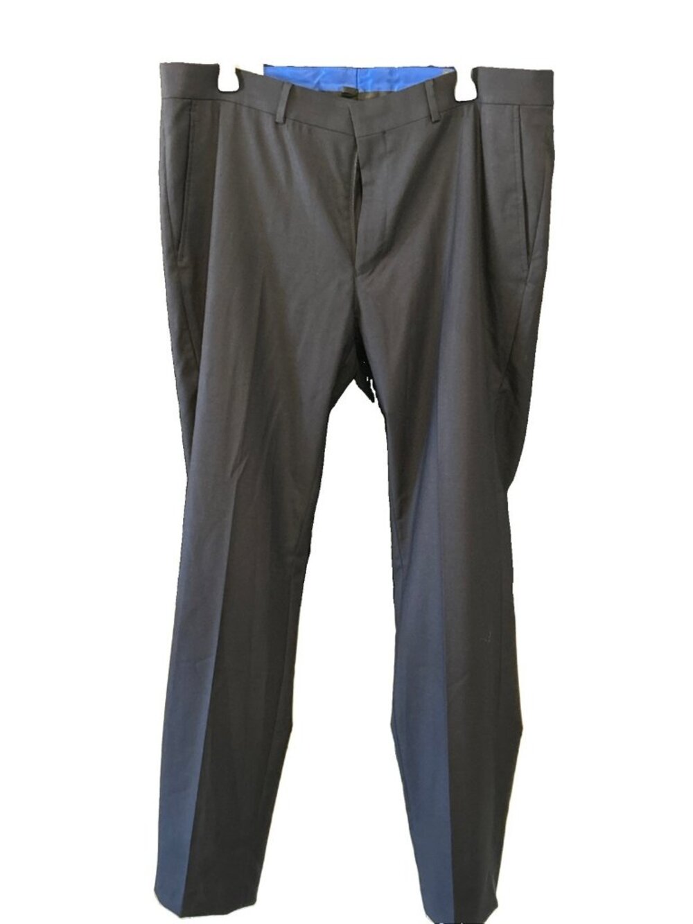 Kenneth Cole Men’s 36x32 Navy Slim Fit Straight Leg Dress Pants